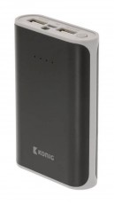 König KNPB7500BL Powerbank 7500mAh Mobil / Kommunikáció / Smart - Powerbank / Külső akkumulátor és töltő - 340763