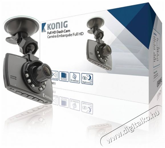 König SAS-CARCAM11 AUTÓS KAMERA Újdonságok - Új termékek - 340776
