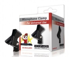 König KN-MICCLAMP2 MIKROFON RÖGZÍTŐ FEJ Fotó-Videó kiegészítők - Mikrofon kiegészítő - Mikrofon állvány - 340754
