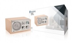 König HAV-TR1300 Retro asztali rádió Audio-Video / Hifi / Multimédia - Rádió / órás rádió - Asztali rádió - 340741