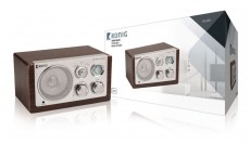 König HAV-TR1000 RETRO ASZATLI RÁDIÓ Újdonságok - Új termékek - 340738