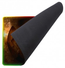 KONIX - DRAKKAR PC Hetland L Gaming Egérpad 320x270mm, Színes RGB LED Iroda és számítástechnika - Egér - Egérpad - 479304