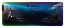 KONIX - DRAKKAR PC Hetland XL Gaming Egérpad 800x300mm, Színes RGB LED Iroda és számítástechnika - Egér - Egérpad - 479374