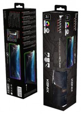 KONIX - DRAKKAR PC Hetland XL Gaming Egérpad 800x300mm, Színes RGB LED Iroda és számítástechnika - Egér - Egérpad - 479374