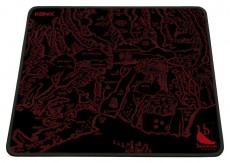 KONIX - DRAKKAR PC Medalland Gaming Egérpad 320x270mm, Fekete-Piros Iroda és számítástechnika - Egér - Egérpad - 479303