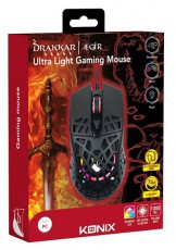 KONIX - DRAKKAR PC Aegir Ultra Egér Vezetékes Gaming 10000DPI, Fekete RGB Iroda és számítástechnika - Egér - Vezetékes egér - 483682