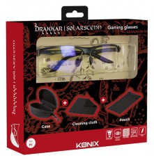 KONIX - DRAKKAR PC Kékfény Szűrős Gamer Szemüveg, Fekete Iroda és számítástechnika - Egyéb számítástechnikai termék - 481429