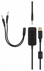 KONIX - DRAKKAR PC Bodhran 7.1 Fejhallgató Vezetékes Gaming Stereo Mikrofon, Fekete Audio-Video / Hifi / Multimédia - Fül és Fejhallgatók - Fejhallgató mikrofonnal / headset - 501169