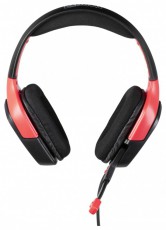 KONIX - NARUTO Akatsuki 2.0 Fejhallgató Vezetékes Gaming Stereo Mikrofon, Fekete-Piros Audio-Video / Hifi / Multimédia - Fül és Fejhallgatók - Fejhallgató mikrofonnal / headset - 501167