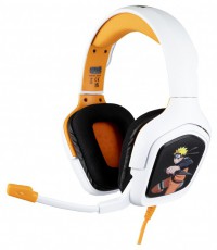KONIX - NARUTO Naruto 2.0 Fejhallgató Vezetékes Gaming Stereo Mikrofon, Fehér-Mintás Audio-Video / Hifi / Multimédia - Fül és Fejhallgatók - Fejhallgató mikrofonnal / headset - 501168