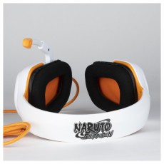 KONIX - NARUTO Naruto 2.0 Fejhallgató Vezetékes Gaming Stereo Mikrofon, Fehér-Mintás Audio-Video / Hifi / Multimédia - Fül és Fejhallgatók - Fejhallgató mikrofonnal / headset - 501168