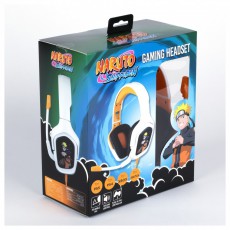 KONIX - NARUTO Naruto 2.0 Fejhallgató Vezetékes Gaming Stereo Mikrofon, Fehér-Mintás Audio-Video / Hifi / Multimédia - Fül és Fejhallgatók - Fejhallgató mikrofonnal / headset - 501168