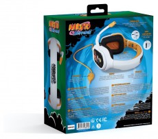 KONIX - NARUTO Naruto 2.0 Fejhallgató Vezetékes Gaming Stereo Mikrofon, Fehér-Mintás Audio-Video / Hifi / Multimédia - Fül és Fejhallgatók - Fejhallgató mikrofonnal / headset - 501168