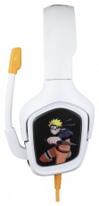 KONIX - NARUTO Naruto 2.0 Fejhallgató Vezetékes Gaming Stereo Mikrofon, Fehér-Mintás Audio-Video / Hifi / Multimédia - Fül és Fejhallgatók - Fejhallgató mikrofonnal / headset - 501168