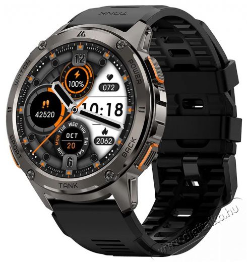 KOSPET TANK T3 Black Mobil / Kommunikáció / Smart - Okos eszköz - Okosóra - 522254