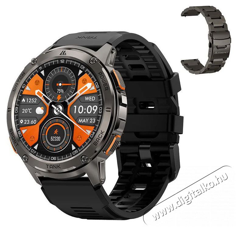 KOSPET TANK T3 Special Edition Black Mobil / Kommunik&aacute;ci&oacute; / Smart - Okos eszk&ouml;z - Okos&oacute;ra - 527388