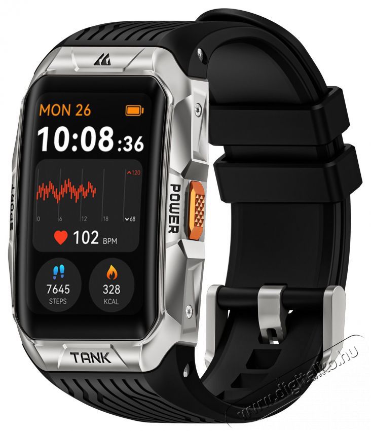 KOSPET TANK X2 Ultra Silver Mobil / Kommunik&aacute;ci&oacute; / Smart - Okos eszk&ouml;z - Okos&oacute;ra - 527390