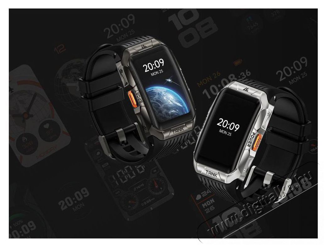 KOSPET TANK X2 Ultra Silver Mobil / Kommunik&aacute;ci&oacute; / Smart - Okos eszk&ouml;z - Okos&oacute;ra - 527390