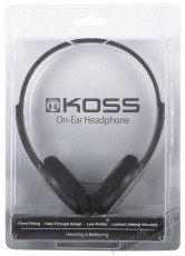 Koss KPH/8 K, fekete Audio-Video / Hifi / Multimédia - Fül és Fejhallgatók - Fejhallgató - 518863