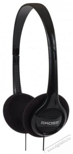 Koss KPH/7, fekete Fejhallgató Audio-Video / Hifi / Multimédia - Fül és Fejhallgatók - Fejhallgató - 529677
