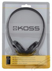 Koss KPH/7, fekete Fejhallgató Audio-Video / Hifi / Multimédia - Fül és Fejhallgatók - Fejhallgató - 529677