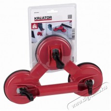 Kreator KRT564003 Üvegkiemelő / kapaszkodó, 3 ágú Háztartás / Otthon / Kültér - Szerszám - Egyéb szerszám - 522258