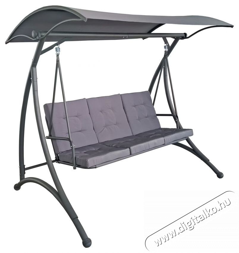 Kring Alfta Kerti/terasz hinta, 193x132x178 cm, Antracit H&aacute;ztart&aacute;s / Otthon / K&uuml;lt&eacute;r - K&uuml;lt&eacute;r / kerti term&eacute;k / grill - Kerti b&uacute;tor - 537054