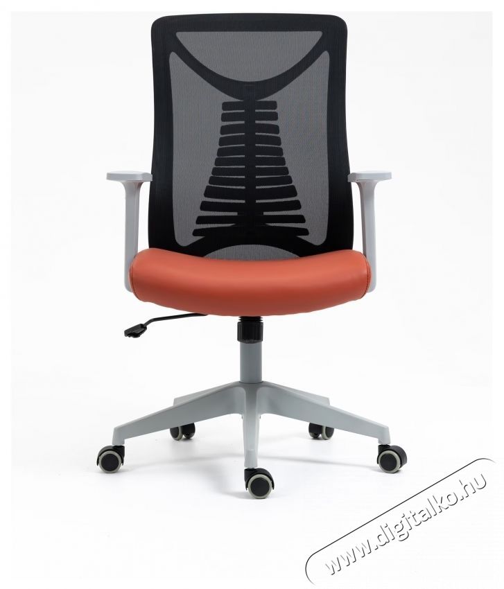 Kring Athos irodai sz&eacute;k, h&aacute;l&oacute;/PU, &aacute;ll&iacute;that&oacute; magass&aacute;g&uacute;, fekete/narancs Iroda &eacute;s sz&aacute;m&iacute;t&aacute;stechnika - Egy&eacute;b sz&aacute;m&iacute;t&aacute;stechnikai term&eacute;k - 537029