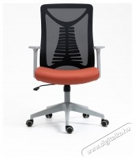 Kring Athos irodai sz&eacute;k, h&aacute;l&oacute;/PU, &aacute;ll&iacute;that&oacute; magass&aacute;g&uacute;, fekete/narancs Iroda &eacute;s sz&aacute;m&iacute;t&aacute;stechnika - Egy&eacute;b sz&aacute;m&iacute;t&aacute;stechnikai term&eacute;k - 537029