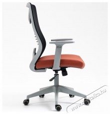 Kring Athos irodai sz&eacute;k, h&aacute;l&oacute;/PU, &aacute;ll&iacute;that&oacute; magass&aacute;g&uacute;, fekete/narancs Iroda &eacute;s sz&aacute;m&iacute;t&aacute;stechnika - Egy&eacute;b sz&aacute;m&iacute;t&aacute;stechnikai term&eacute;k - 537029