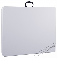 Kring Banquette &Ouml;sszecsukhat&oacute; asztal, F&eacute;m/Műanyag, 180x75x72cm, Feh&eacute;r H&aacute;ztart&aacute;s / Otthon / K&uuml;lt&eacute;r - K&uuml;lt&eacute;r / kerti term&eacute;k / grill - Kerti b&uacute;tor - 537040