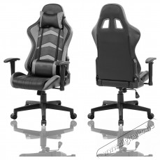 Kring Blur irodai sz&eacute;k, &aacute;ll&iacute;that&oacute; magass&aacute;g&uacute;, PU, fekete/sz&uuml;rke Iroda &eacute;s sz&aacute;m&iacute;t&aacute;stechnika - Egy&eacute;b sz&aacute;m&iacute;t&aacute;stechnikai term&eacute;k - 537020