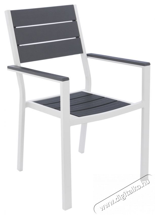 Kring Dayton Kerti sz&eacute;k, 62x55x88 cm, F&eacute;m/Műanyag, Sz&uuml;rke H&aacute;ztart&aacute;s / Otthon / K&uuml;lt&eacute;r - K&uuml;lt&eacute;r / kerti term&eacute;k / grill - Kerti b&uacute;tor - 537044