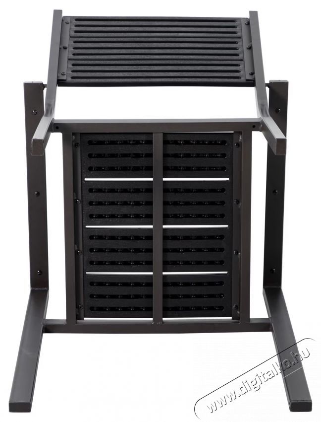 Kring Dayton sz&eacute;k, kert/terasz, 62x55x88, f&eacute;m/műanyag, fekete H&aacute;ztart&aacute;s / Otthon / K&uuml;lt&eacute;r - K&uuml;lt&eacute;r / kerti term&eacute;k / grill - Kerti b&uacute;tor - 537063