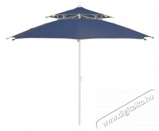 Kring Napernyő, F&eacute;m/Poli&eacute;szter, 220x100cm, K&eacute;k H&aacute;ztart&aacute;s / Otthon / K&uuml;lt&eacute;r - K&uuml;lt&eacute;r / kerti term&eacute;k / grill - Kerti b&uacute;tor - 537062