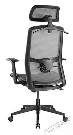 Kring Otto ergonomikus irodai sz&eacute;k, &aacute;ll&iacute;that&oacute; fejt&aacute;mla, 2D kart&aacute;masz, sz&uuml;rke Iroda &eacute;s sz&aacute;m&iacute;t&aacute;stechnika - Egy&eacute;b sz&aacute;m&iacute;t&aacute;stechnikai term&eacute;k - 537022