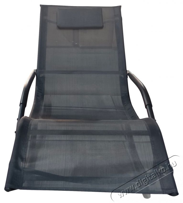 Kring Palmyra kerti hintasz&eacute;k, 63,5x147x84cm, Fekete H&aacute;ztart&aacute;s / Otthon / K&uuml;lt&eacute;r - K&uuml;lt&eacute;r / kerti term&eacute;k / grill - Kerti b&uacute;tor - 537051