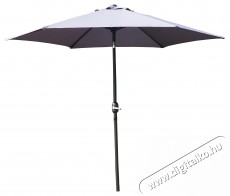 Kring Sala Terasz/kerti napernyő, &aacute;tm&eacute;rője 2.70 m, forgatty&uacute;/billent&eacute;s, sz&uuml;rke H&aacute;ztart&aacute;s / Otthon / K&uuml;lt&eacute;r - K&uuml;lt&eacute;r / kerti term&eacute;k / grill - Kerti b&uacute;tor - 537046