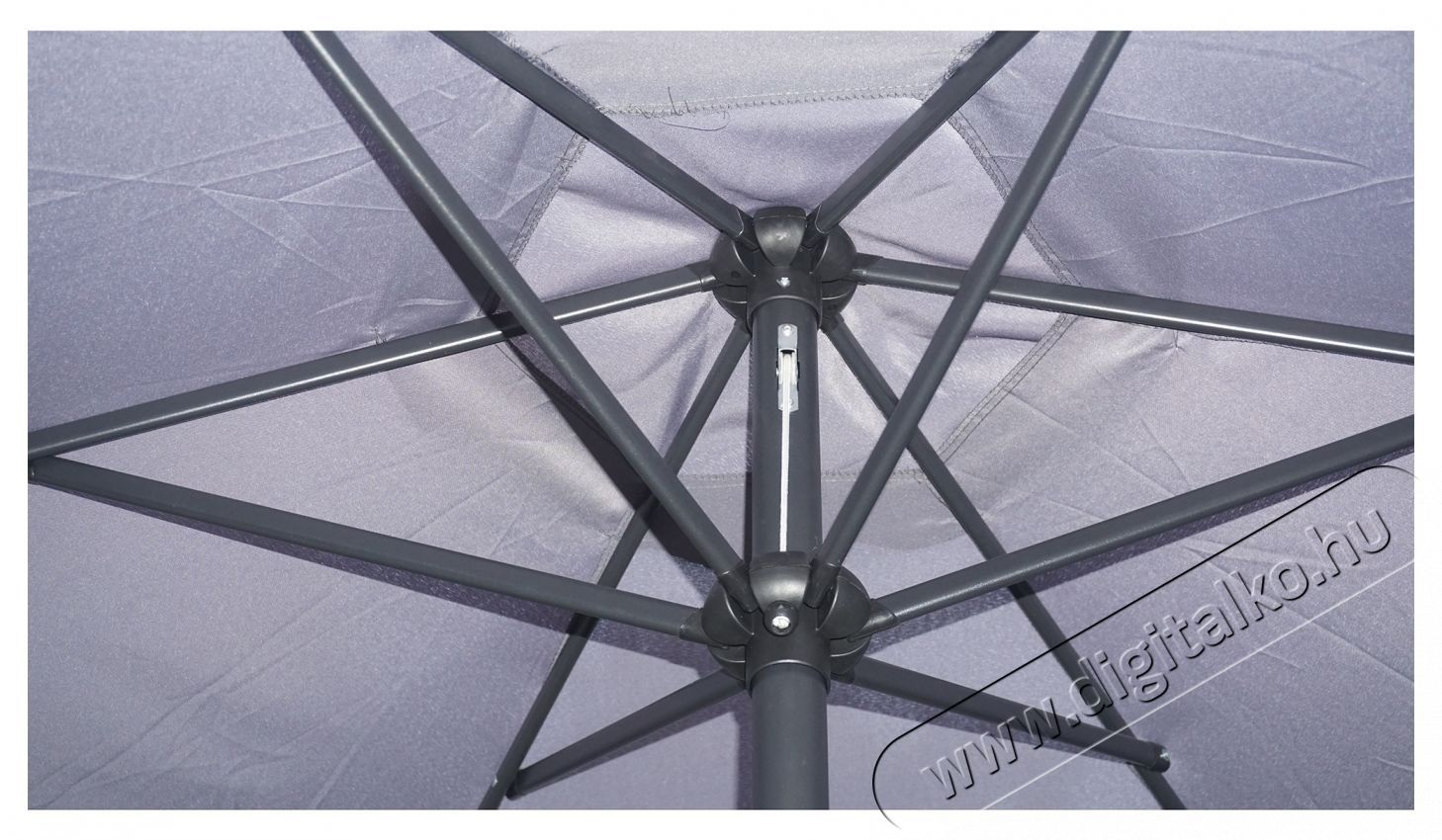 Kring Sala Terasz/kerti napernyő, &aacute;tm&eacute;rője 2.70 m, forgatty&uacute;/billent&eacute;s, sz&uuml;rke H&aacute;ztart&aacute;s / Otthon / K&uuml;lt&eacute;r - K&uuml;lt&eacute;r / kerti term&eacute;k / grill - Kerti b&uacute;tor - 537046