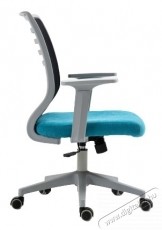 Kring Seth irodai sz&eacute;k, h&aacute;l&oacute;s, &aacute;ll&iacute;that&oacute; magass&aacute;g&uacute;, fekete/k&eacute;k Iroda &eacute;s sz&aacute;m&iacute;t&aacute;stechnika - Egy&eacute;b sz&aacute;m&iacute;t&aacute;stechnikai term&eacute;k - 537021