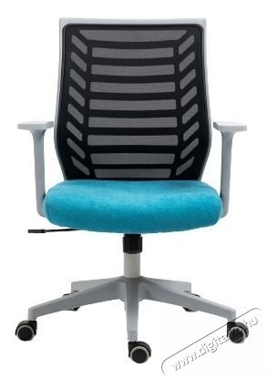 Kring Seth irodai sz&eacute;k, h&aacute;l&oacute;s, &aacute;ll&iacute;that&oacute; magass&aacute;g&uacute;, fekete/k&eacute;k Iroda &eacute;s sz&aacute;m&iacute;t&aacute;stechnika - Egy&eacute;b sz&aacute;m&iacute;t&aacute;stechnikai term&eacute;k - 537021