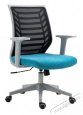 Kring Seth irodai sz&eacute;k, h&aacute;l&oacute;s, &aacute;ll&iacute;that&oacute; magass&aacute;g&uacute;, fekete/k&eacute;k - Iroda &eacute;s sz&aacute;m&iacute;t&aacute;stechnika - Egy&eacute;b sz&aacute;m&iacute;t&aacute;stechnikai term&eacute;k - 537021