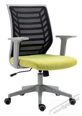 Kring Seth irodai sz&eacute;k, h&aacute;l&oacute;s, &aacute;ll&iacute;that&oacute; magass&aacute;g&uacute;, fekete/s&aacute;rga Iroda &eacute;s sz&aacute;m&iacute;t&aacute;stechnika - Egy&eacute;b sz&aacute;m&iacute;t&aacute;stechnikai term&eacute;k - 537016