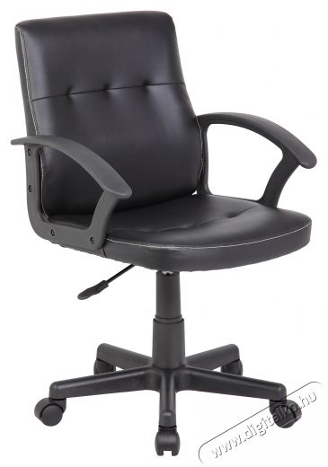 Kring Thomas Irodai sz&eacute;k, PU bőr, ​​Fekete Iroda &eacute;s sz&aacute;m&iacute;t&aacute;stechnika - Egy&eacute;b sz&aacute;m&iacute;t&aacute;stechnikai term&eacute;k - 537025