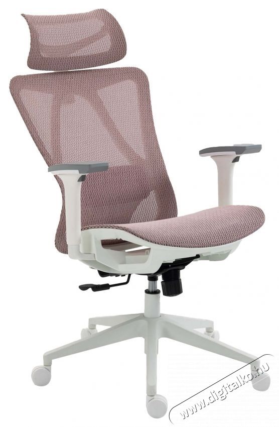Kring Yoko ergonomikus irodai sz&eacute;k, h&aacute;l&oacute;s, Pink Iroda &eacute;s sz&aacute;m&iacute;t&aacute;stechnika - Egy&eacute;b sz&aacute;m&iacute;t&aacute;stechnikai term&eacute;k - 537028