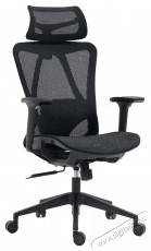 Kring Yoko ergonomikus irodai sz&eacute;k, t&ouml;bbsz&ouml;r&ouml;sen &aacute;ll&iacute;that&oacute;, h&aacute;l&oacute;s, fekete - Iroda &eacute;s sz&aacute;m&iacute;t&aacute;stechnika - Egy&eacute;b sz&aacute;m&iacute;t&aacute;stechnikai term&eacute;k - 537030