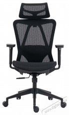 Kring Yoko ergonomikus irodai sz&eacute;k, t&ouml;bbsz&ouml;r&ouml;sen &aacute;ll&iacute;that&oacute;, h&aacute;l&oacute;s, fekete Iroda &eacute;s sz&aacute;m&iacute;t&aacute;stechnika - Egy&eacute;b sz&aacute;m&iacute;t&aacute;stechnikai term&eacute;k - 537030