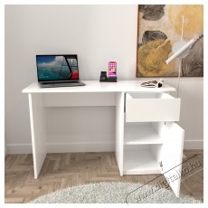 KringX Origo &iacute;r&oacute;asztal, 120x50x77 cm, 1 fi&oacute;kkal/1 ajt&oacute;val, Feh&eacute;r Iroda &eacute;s sz&aacute;m&iacute;t&aacute;stechnika - Egy&eacute;b sz&aacute;m&iacute;t&aacute;stechnikai term&eacute;k - 537072