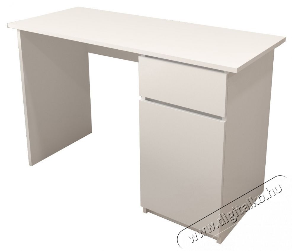 KringX Origo &iacute;r&oacute;asztal, 120x50x77 cm, 1 fi&oacute;kkal/1 ajt&oacute;val, Feh&eacute;r Iroda &eacute;s sz&aacute;m&iacute;t&aacute;stechnika - Egy&eacute;b sz&aacute;m&iacute;t&aacute;stechnikai term&eacute;k - 537072