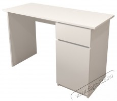KringX Origo &iacute;r&oacute;asztal, 120x50x77 cm, 1 fi&oacute;kkal/1 ajt&oacute;val, Feh&eacute;r - Iroda &eacute;s sz&aacute;m&iacute;t&aacute;stechnika - Egy&eacute;b sz&aacute;m&iacute;t&aacute;stechnikai term&eacute;k - 537072